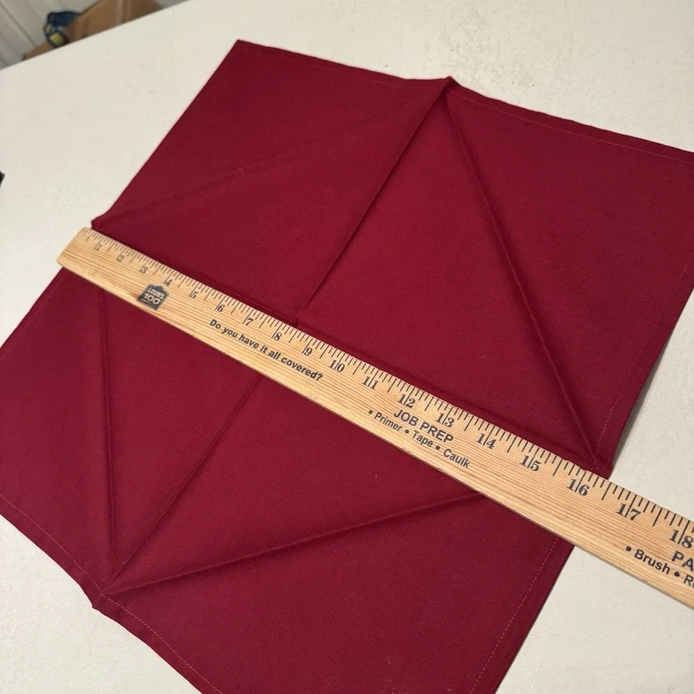 Paisley Quilted Placemats Navy Green Burgundy, &‎ Burgundy Napkins Set Of 8